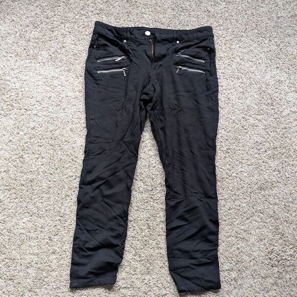 Nine West Gramercy Skinny Pants | Women’s | Black | Stretch Viscose Blend - Picture 1 of 7